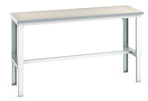 Bott Cubio Lino Top Frame Bench - 2000Wx750Dx740-1140mmH Bott Basic Frame Benches for industrial Labs Engineers 41003216 
